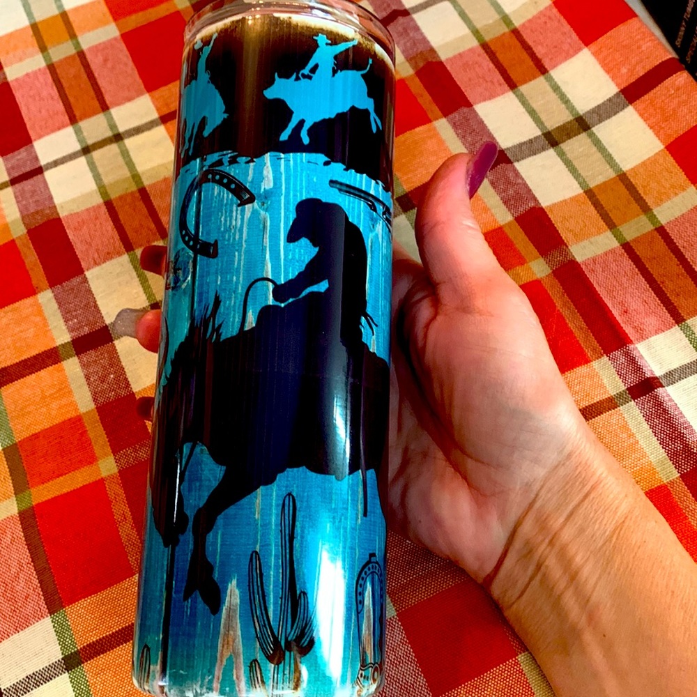 20 oz skinny sublimation tumbler